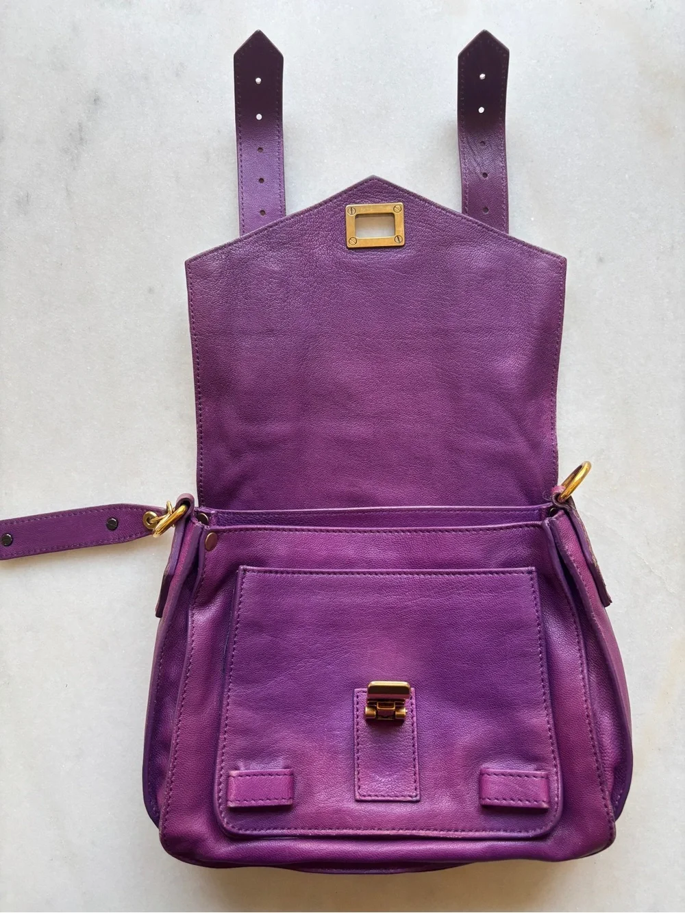 Proenza Schouler PS1 Mini in Veruca Salt Purple